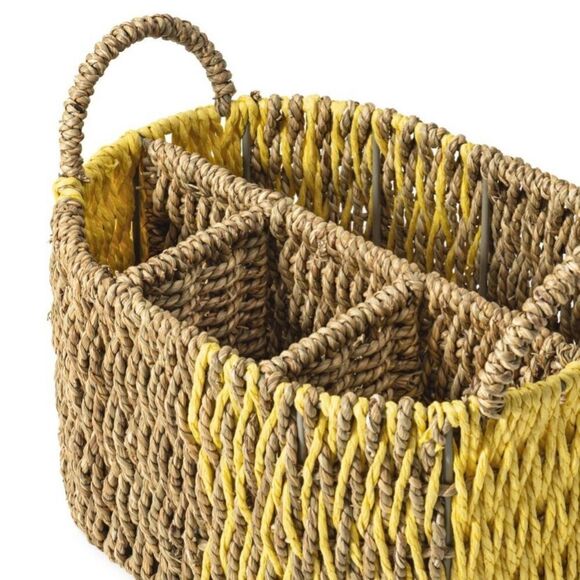 Tabitha Brown Utensil Seagrass Caddy/Holder - Picture 3 of 5